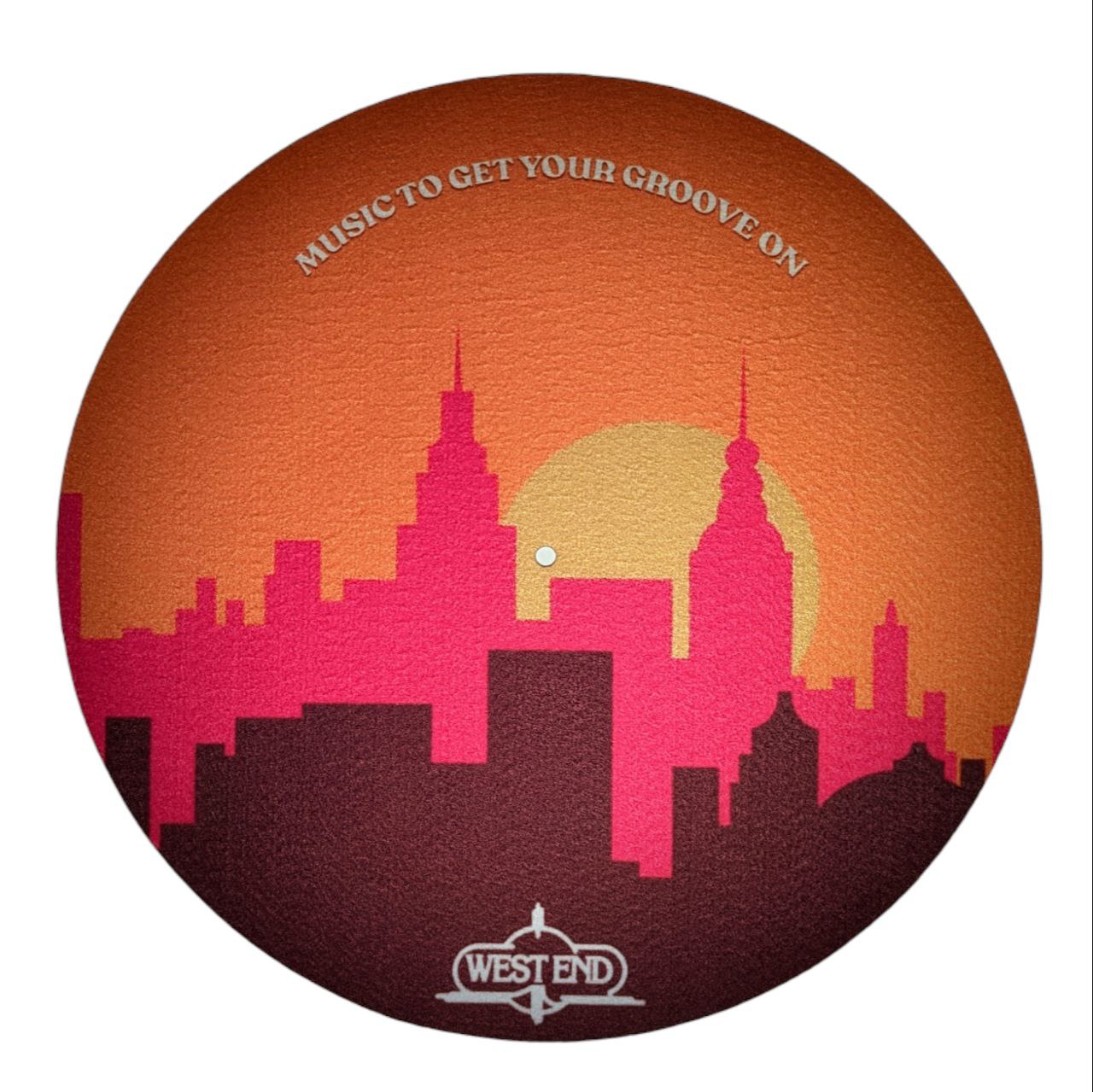 West End Records Cityscape slipmat