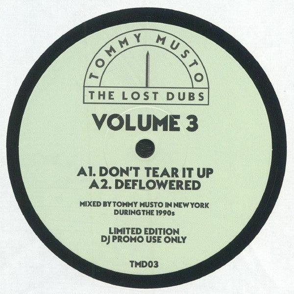 Tommy Musto-The Lost Dubs Volume 3