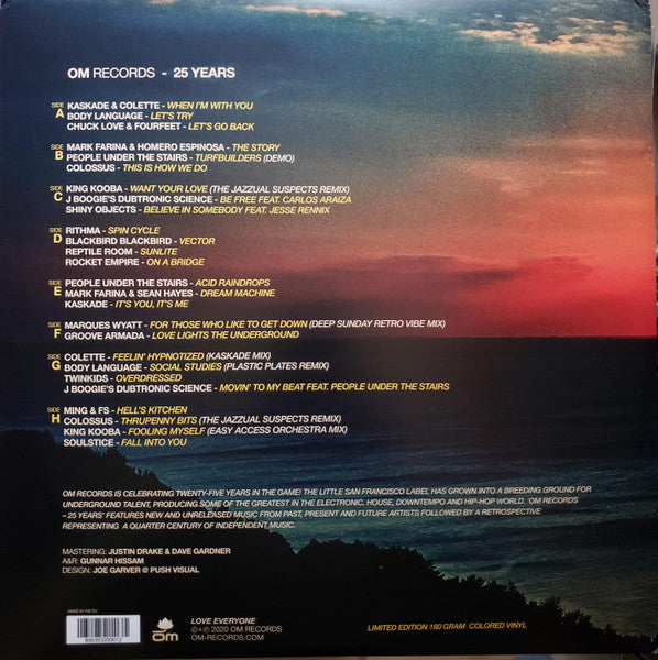 Various-OM Records - 25 Years