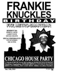 Frankie Knuckles Birthday Poster