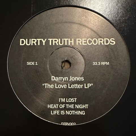 Darryn Jones-The Love Letter LP