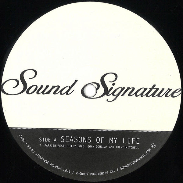 The Rotating Assembly (Theo Parrish) / Green Pickles-Seasons Of My Life / Feedback