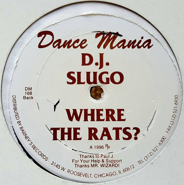 D.J. Slugo - Where The Rats