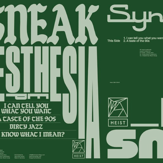 DJ Sneak-Synesthesia EP