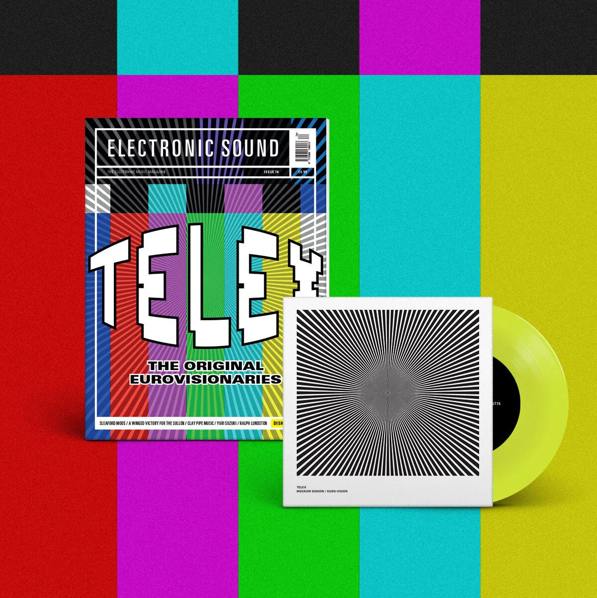 Electronic Sound 74: Telex with limited 7"