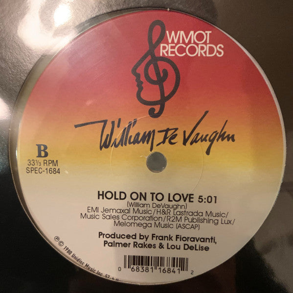 William DeVaughn-Be Thankful For What You Got / Hold Onto Love