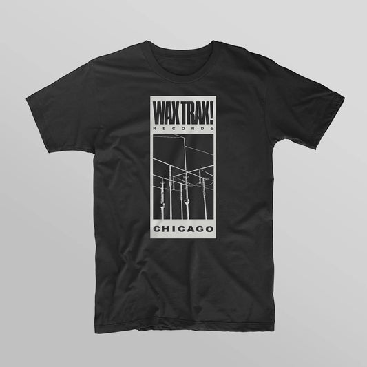Wax Trax-T Shirt (Black/White)