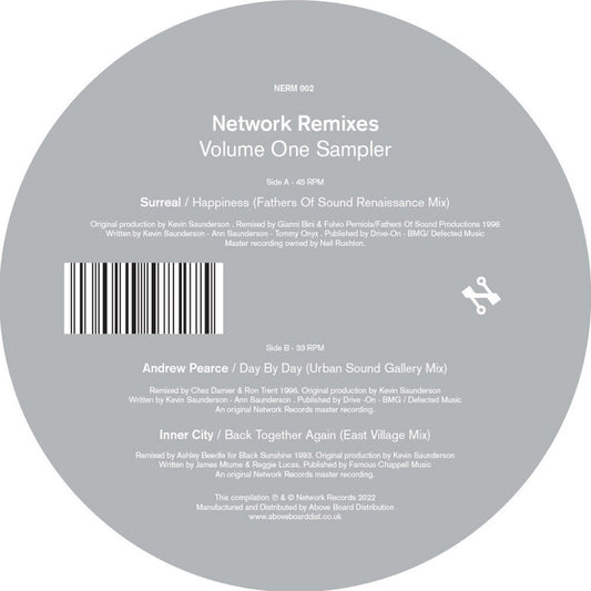 Surreal / Andrew Pearce / Inner City-Network Remixes (Volume One Sampler)