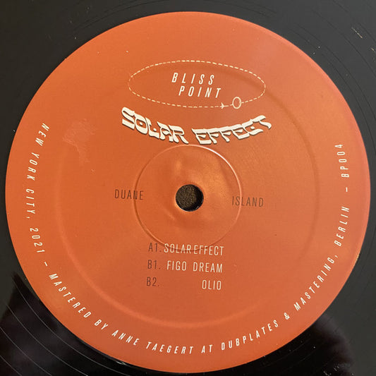 Duane Island – Solar Effect