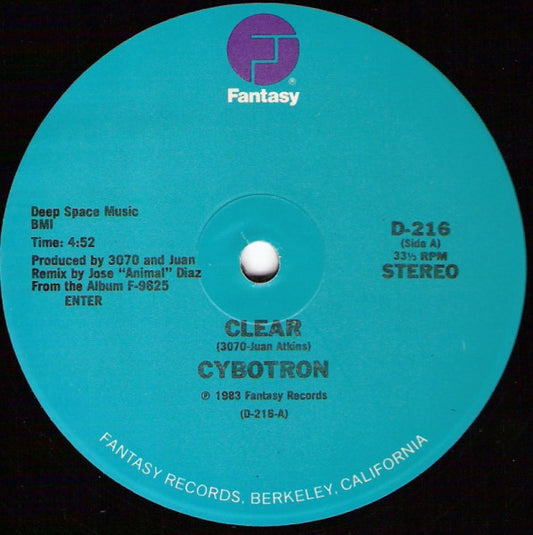 Cybotron – Clear