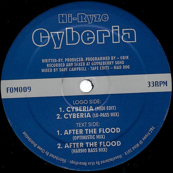 Hi-Ryze - Cyberia / After The Flood