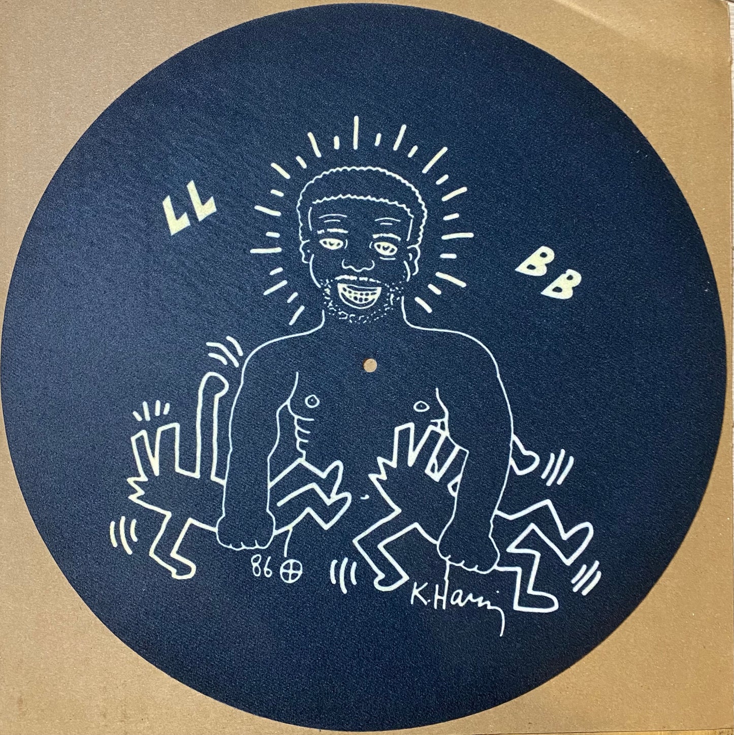 Haring Larry Levan Slipmat