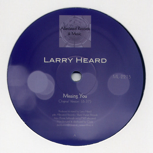 Larry Heard - Missing You