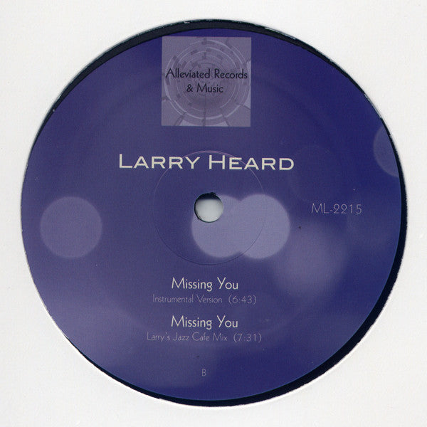 Larry Heard - Missing You