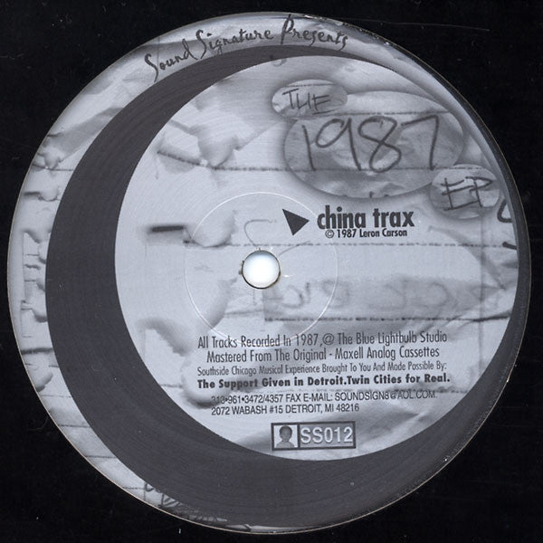 Leron Carson / Theo Parrish – The 1987 EP