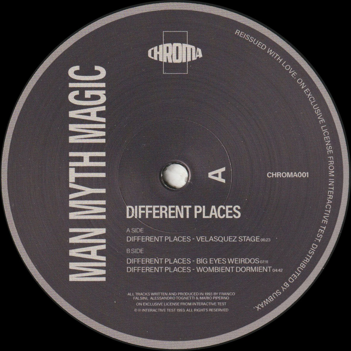 Man Myth Magic - Different Places