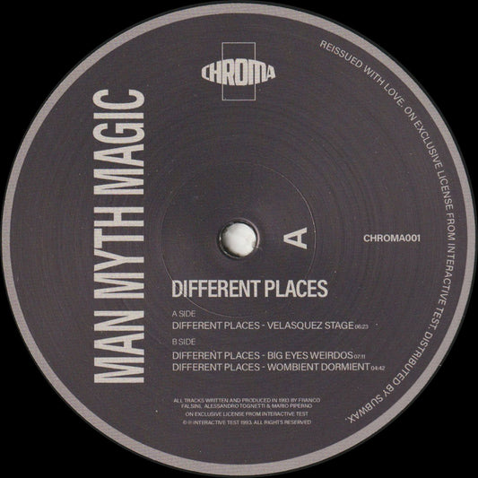 Man Myth Magic - Different Places