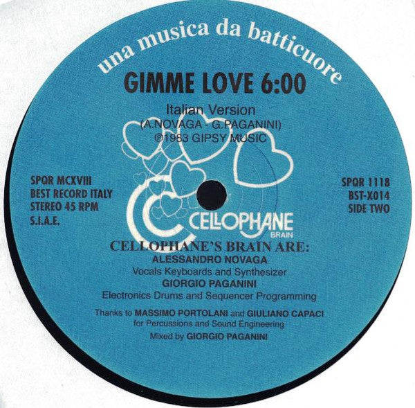 Cellophane - Gimme Love