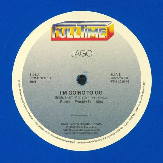 Jago-I'm Going To Go