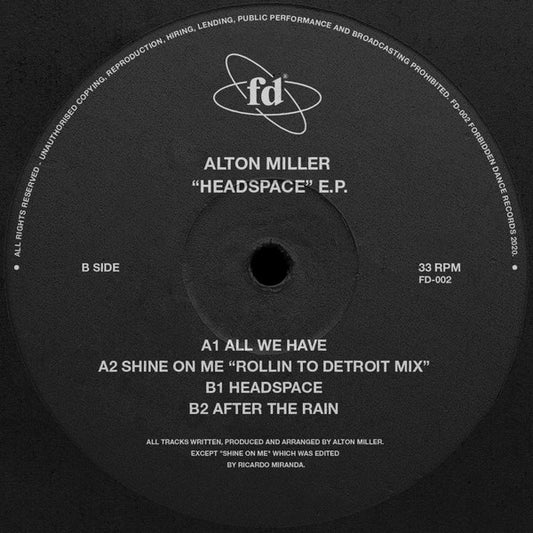 Alton Miller-Headspace E.P.