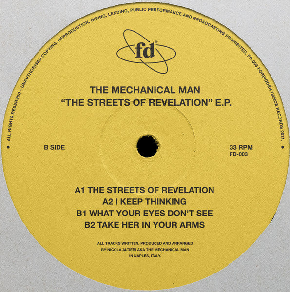 The Mechanical Man-The Streets Of Revelation EP