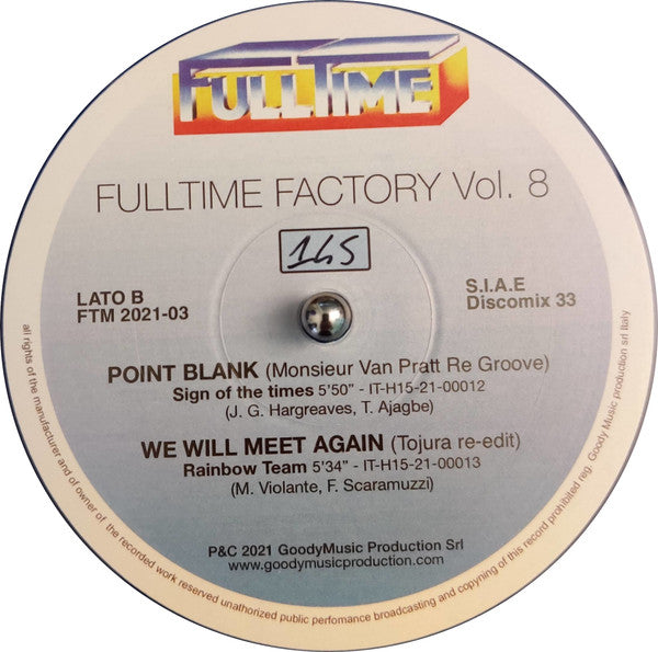 Ago, Kano, Sign Of The Times, Rainbow Team-Fulltime Factory Vol. 8