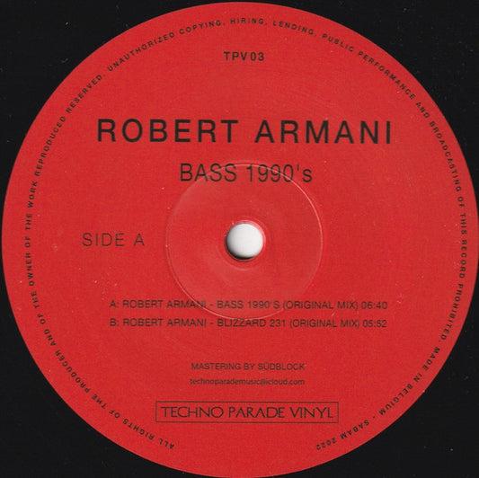 Robert Armani-Bass 1990's