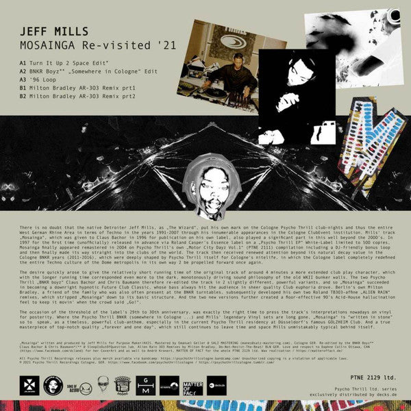 Jeff Mills-Mosainga Re-visited '21