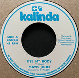 Mavis John / The Red Stripe Band-Use My Body/ Try Love