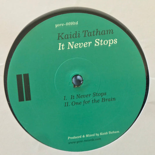 Kaidi Tatham-It Never Stops