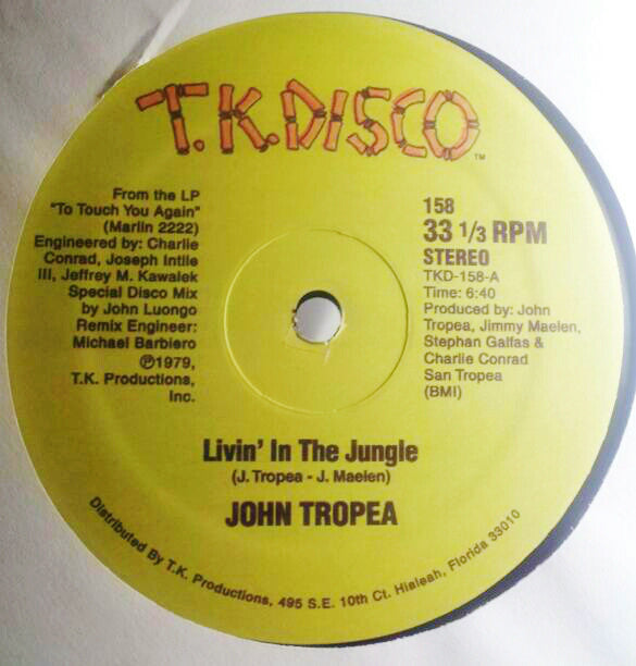 John Tropea / Johnny Harris ‎– Livin' In The Jungle / Odyssey