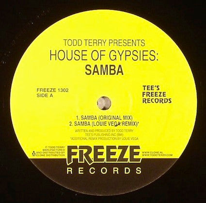 Todd Terry Presents House Of Gypsies-Samba