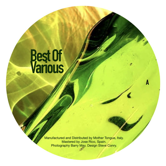 Best Of Various-Ten Lovers Music-Orange Sticker