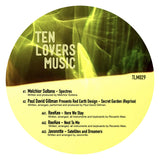 Best Of Various-Ten Lovers Music-Orange Sticker