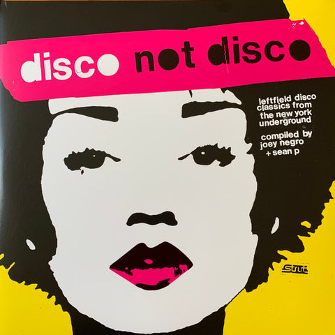 Disco Not Disco (Leftfield Disco Classics From The New York Underground)-Various