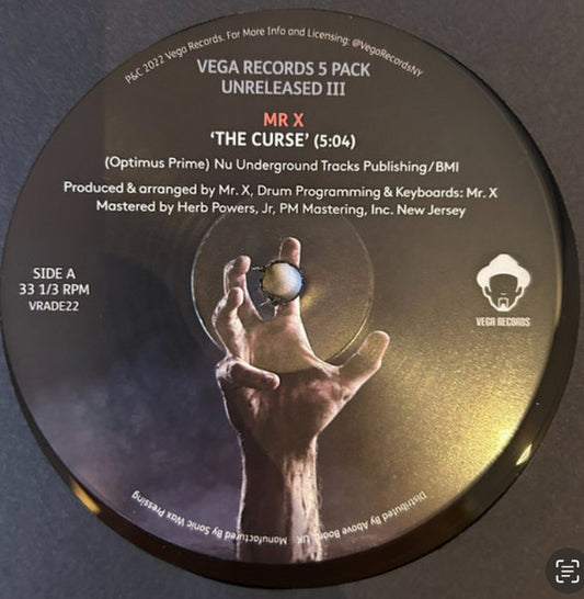 Vega Records 5 Pack Unreleased III-Various