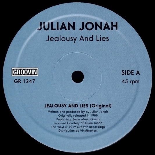 Julian Jonah-Jealousy And Lies