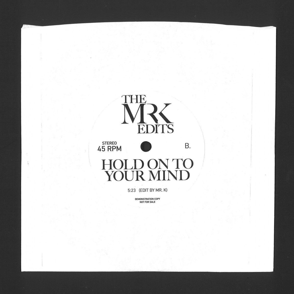 Mr K Edits-Konk Party/Hold On To Your Mind