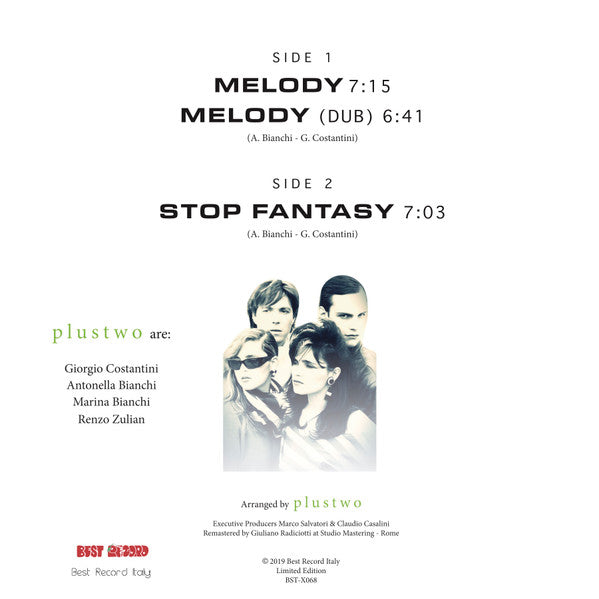 Plustwo-Melody / Stop Fantasy