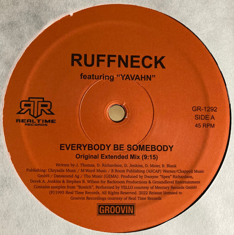 Ruffneck Featuring Yavahn-Everybody Be Somebody